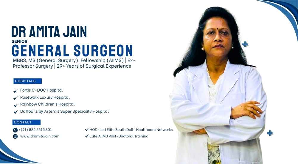 Dr Amita Jain Senior General Surgeon